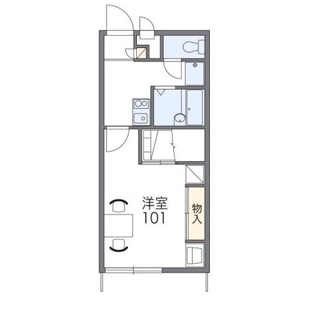 レオパレス松前役場前の物件間取画像